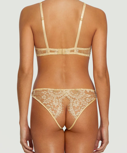 Fiorella open Knicker Goud