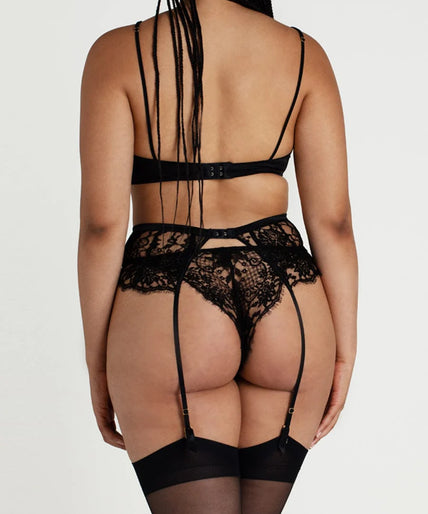 Coco de Mer Hera Suspender Belt