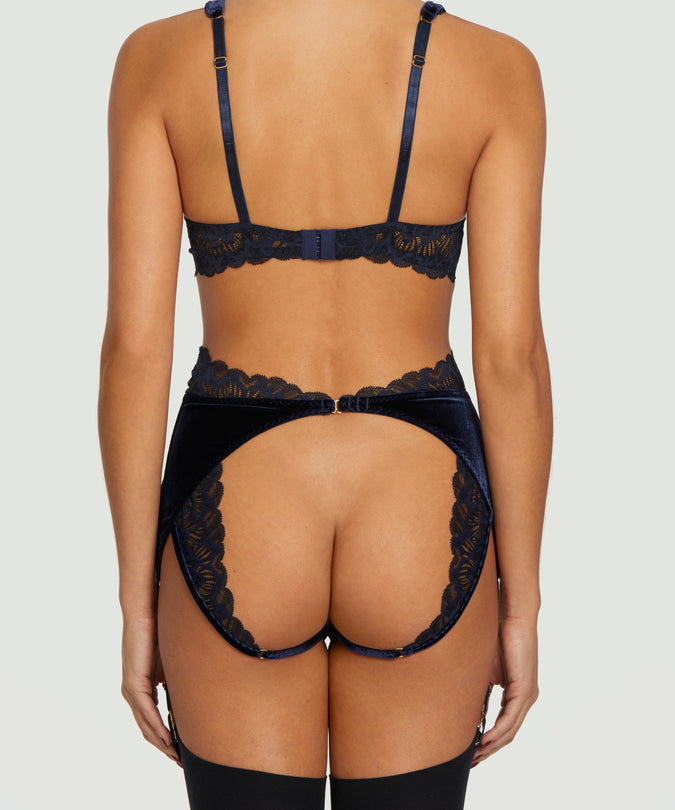 Azzurra Open Suspender Knicker