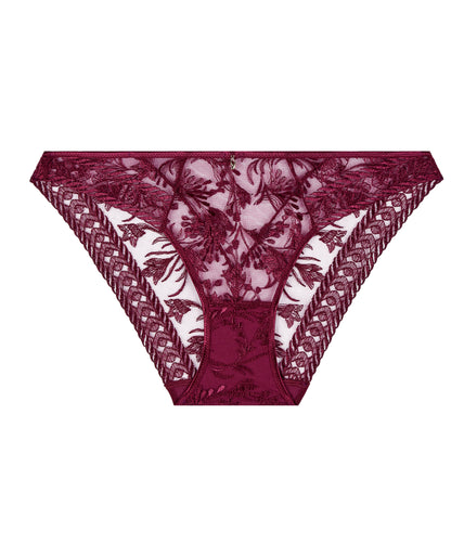 Aubade Magnetic Spell Italian Brief in Crimson Red