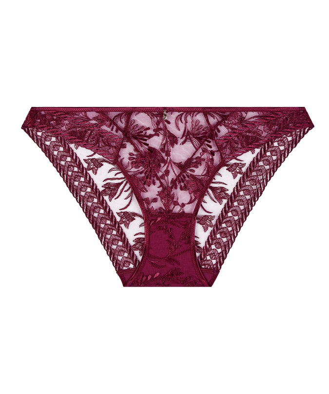 Aubade Magnetic Spell Italian Brief in Crimson Rood