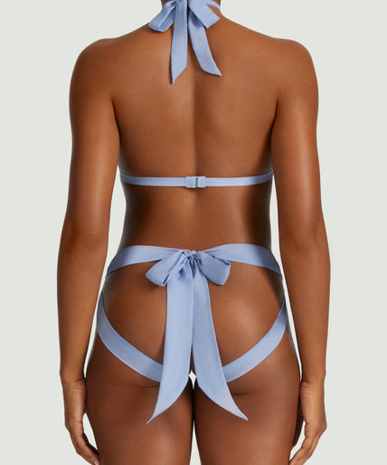 Coco de Mer Elandra Playsuit in soft powder blue