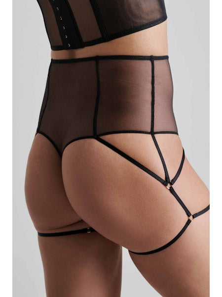 L'Amoureuse High-waist Thong Black