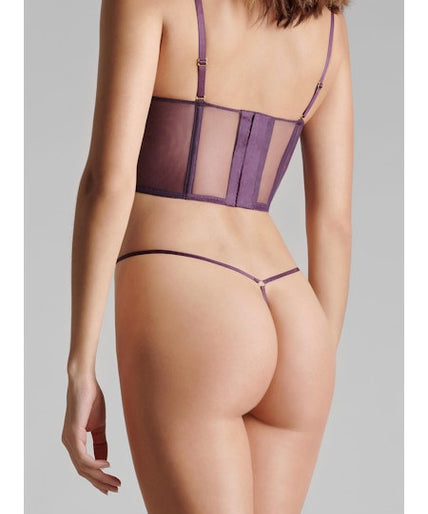 L'Amoureuse Mini Thong Purple Orchid