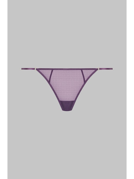 L'Amoureuse Mini Thong Purple Orchid