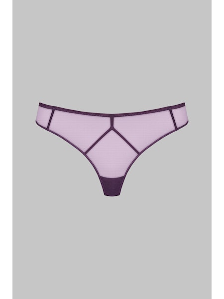 L'Amoureuse Open Panty Purple Orchid