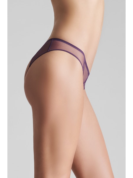 L'Amoureuse Open Panty Purple Orchid