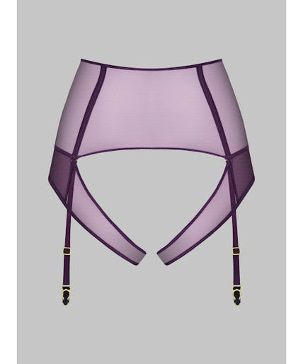 L'Amoureuse Open High Waist Tanga Purple Orchid