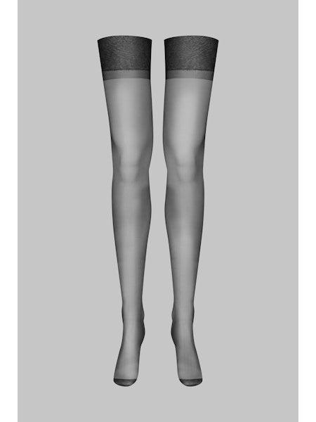 Maison Close Nylon Stockings Black