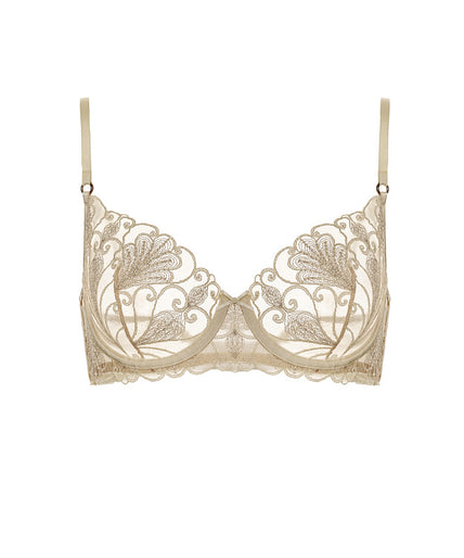 Underwire Bra Alba in Ivory Gold