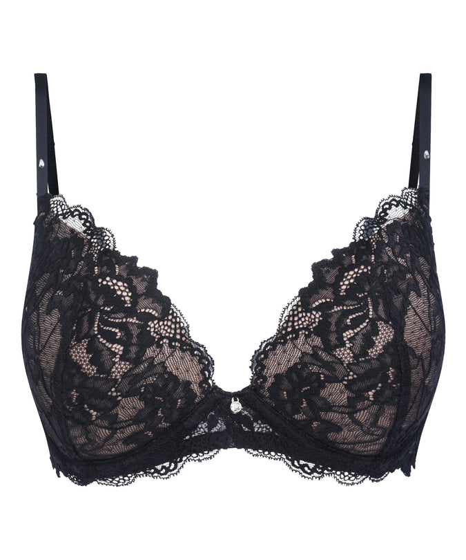 Push-Up Bra Heavenly Black