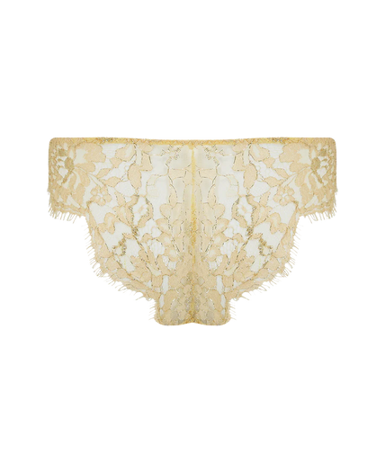 Coco de Mer Fiorella Brazilian Knicker Gold