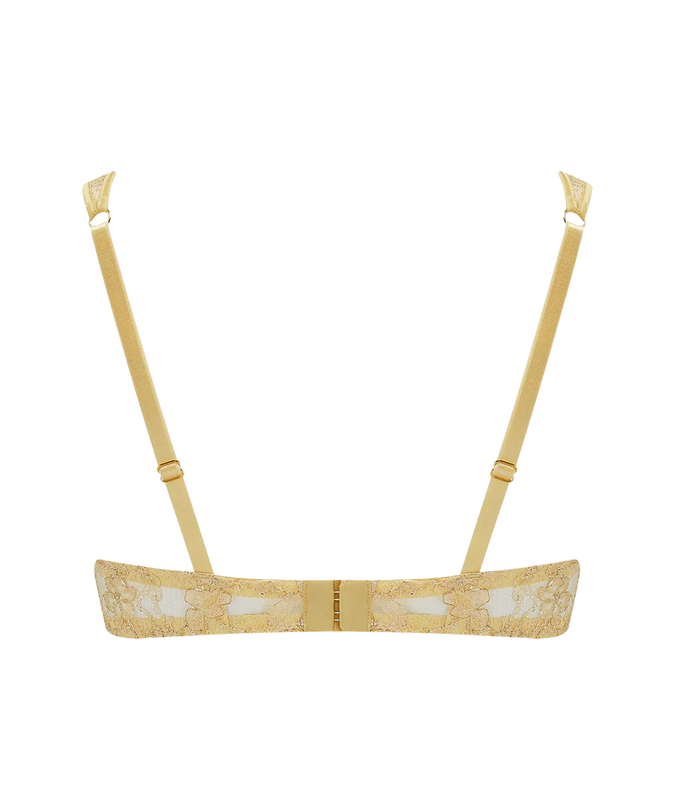 Fiorella Quarter Cup Bra Gold