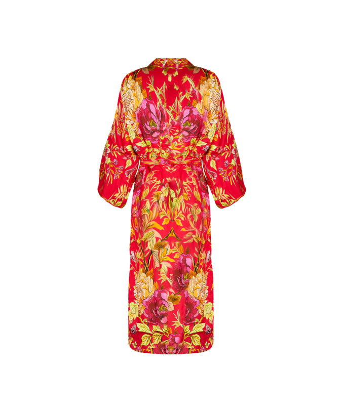 Kimono Foret Rubis (prachtig robijnrood)