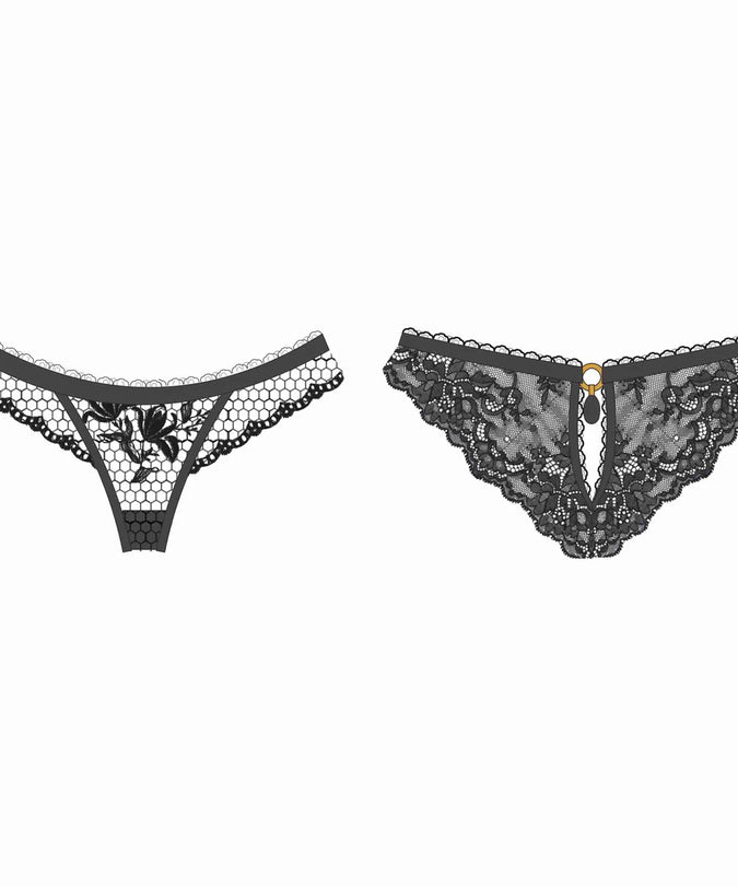 Brazilian Brief in Black Jessica