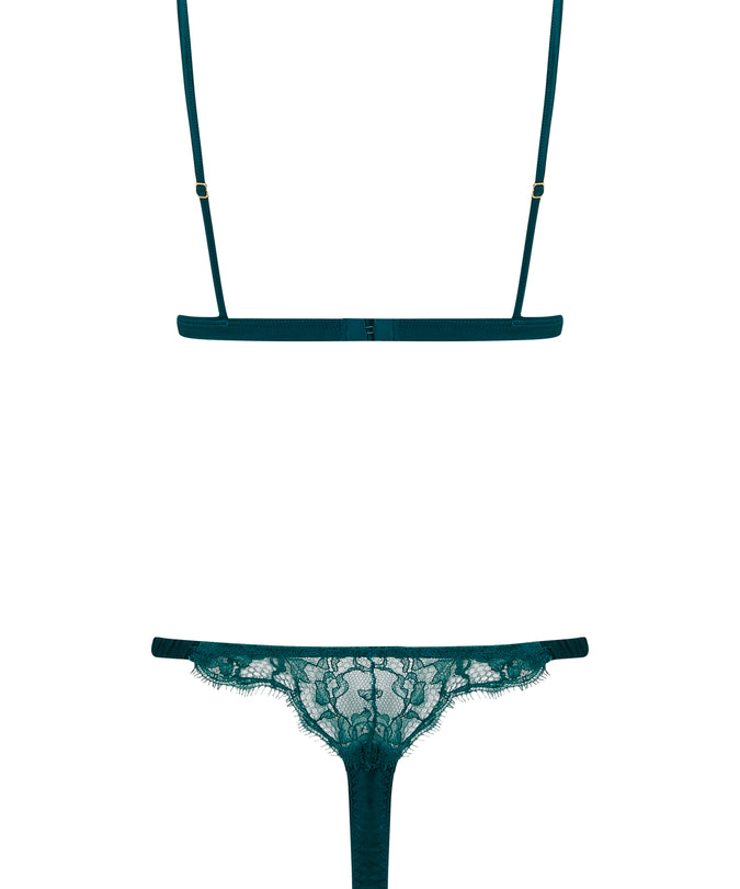 Coco de Mer Nilima Thong in Teal