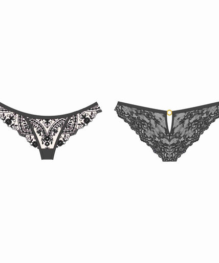 Brief Rio Tattoo in Black