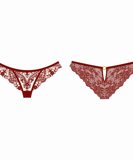 Brief Rio Tattoo in Red