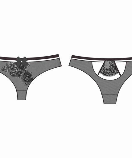 Brief Carlotta in Black