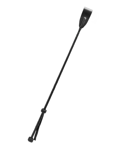 Black Leather Riding Crop