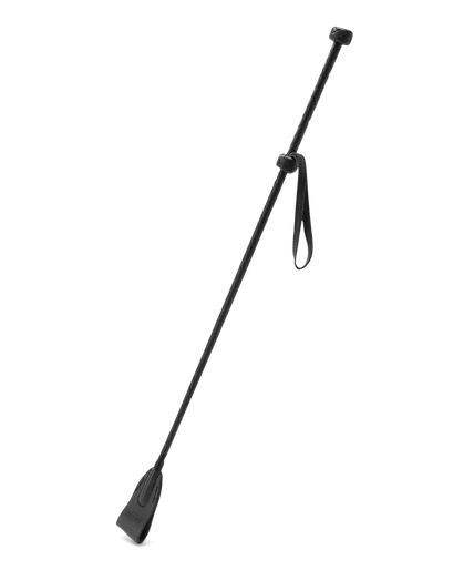 Black Leather Riding Crop