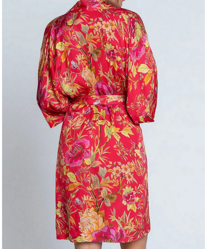 Kimono Foret Rubis (prachtig robijnrood)