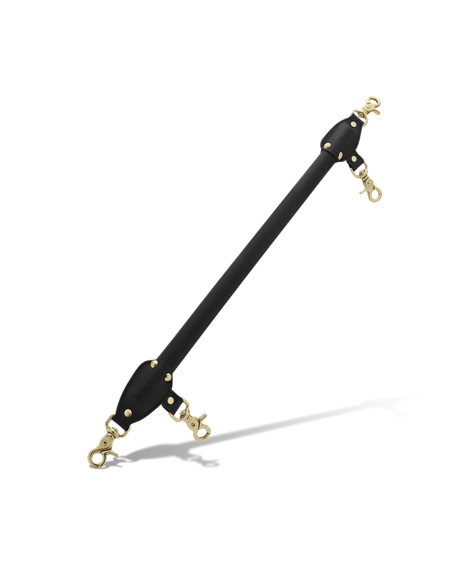 Black Leather Spreader Bar